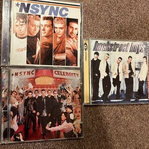 NSYNC and Backstreet Boys CD Bundle